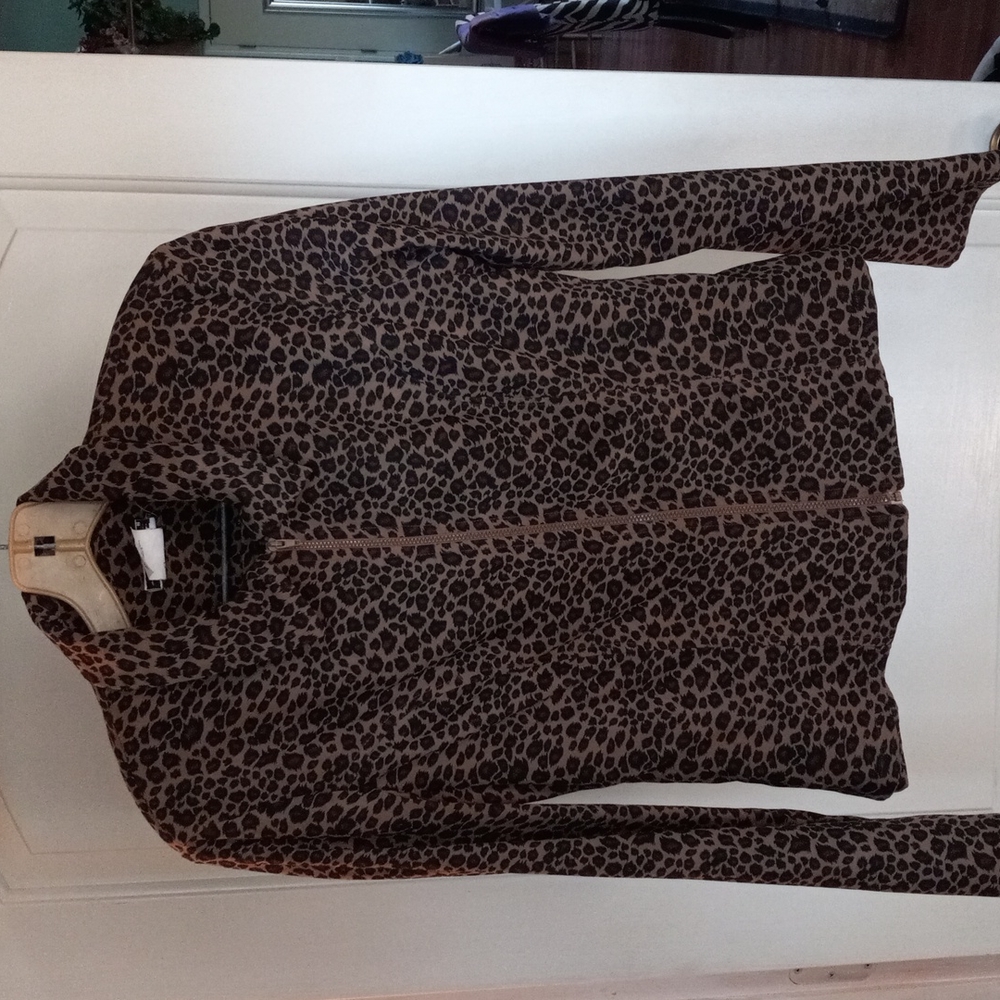Cheetah Print Suit Set